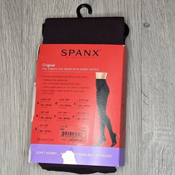 Spanx Tight-End Opaque Shaper Tights Sizes A & B Ripe Plum New Twee Emo Slimming - Picture 2 of 8